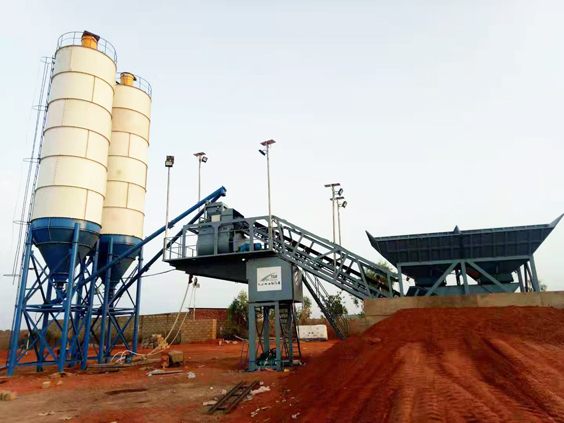 ​YHZS60 Mobile Plant Running In Burkina Faso