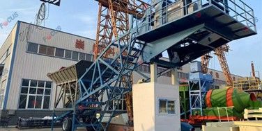 YHZS35 With Diesel Generator And Bag Breaker To Guyana