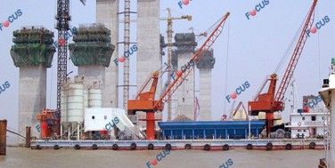FOCUS Barge-mounted Concrete Batching Plant