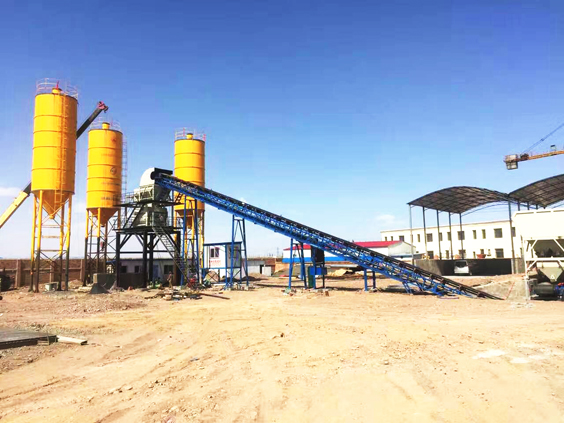 Installation du HZS120 à Oulan-Bator, en Mongolie, en août 2016