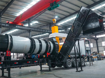 Super-Mobile Asphalt Mixing Plant